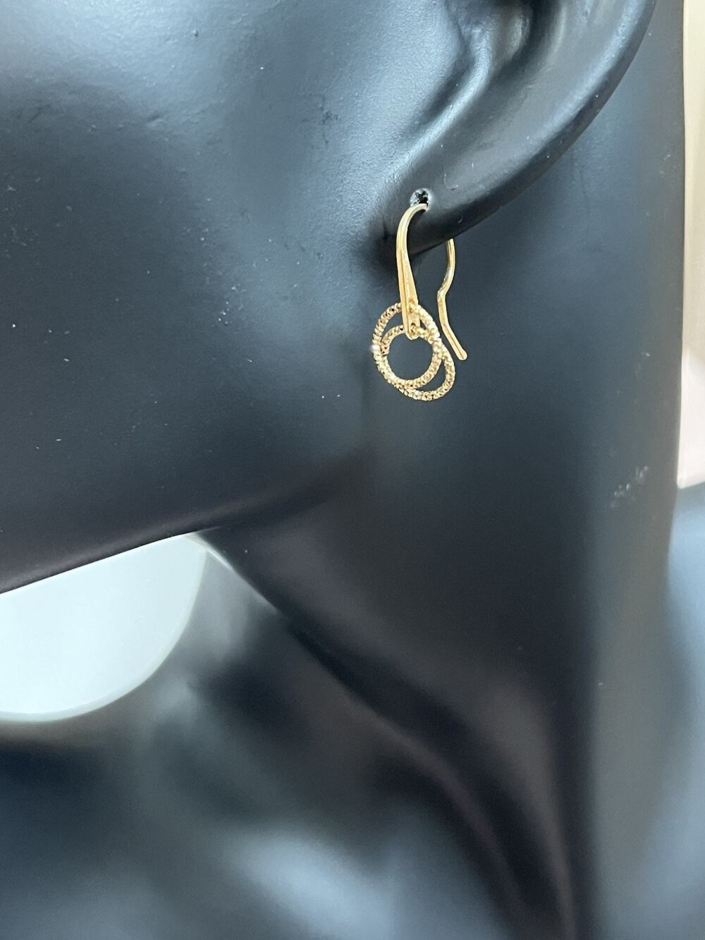 Mia Fiore 18 kt Gold Plated Bronze Delicate Dangle Earrings